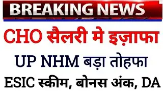 up cho salary good news | up cho permanent latest news | upnhm | upcho