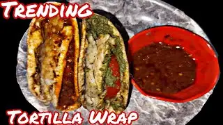 2 Type Trending tortilla wrap hack with potato wrap | potato wrap | trending tortilla wraps recipe