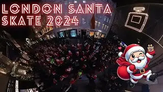 London Santa Skate 2024