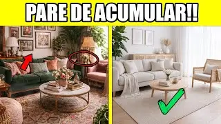 4 TRUQUES SIMPLES para transformar sua casa em MINIMALISTA! I Otimize seu espa&ccedil;o