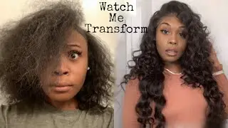 WATCH ME TRANSFORM FEAT. WIGGINS STRAIGHT HAIR | TANEKA Q.