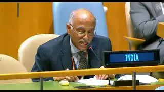 Amb. P. Harish, PR, at the Informal briefing on the priorities & preparations for COP30.