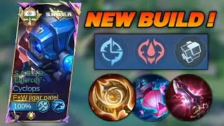 CYCLOPS NEW BEST BUILD & EMBLEM FOR DAMAGE !! CYCLOPS MLBB BEST BUILD 2025 !! MLBB