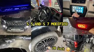 Scorpio s5 modified|Scorpio s7 modified|🖤Black scorpio modified|20 inch alloywheels in scorpio,etc