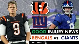 GOOD Bengals Injury News On Sheldon Rankins & Mike Hilton + Bengals vs. Giants Preview | NFL Week 6