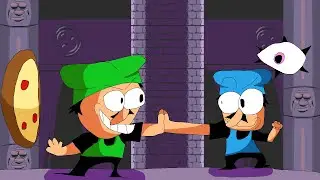 Pizza Tower United Showdown: Bluestreem vs GreenDude!