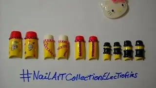 NailArt Collection Electrofries LookBook 1