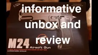 M24 unbox and review (bbguns4less) shoutout winner announced