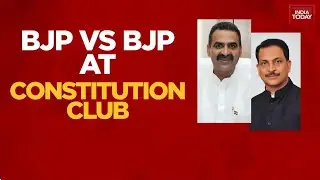 BJP Vs BJP: Rudy Trumps Balyan In High-Voltage Constitution Club Election | India Today