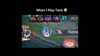 Noob Tank 😭 #tank #tigreal