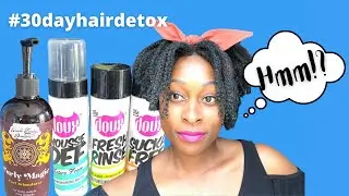 DID THEY WORK!? 🎬Testing Affordable 30 day hair detox products #4chair