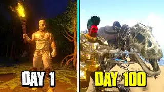 SURVIVING 100 DAYS ARK MOBILE HARDCORE - EPISODE 7 (DAY 60 TO 70)