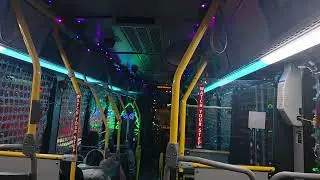 Santa public transit in Vancouver