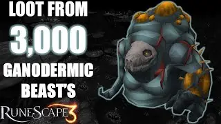 Loot From 3,000 Ganodermic Beast's / Runescape 3 2020