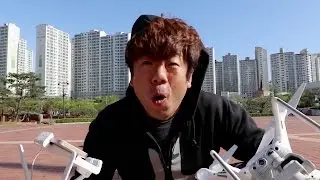DJI 팬텀4 드론 추락하다. (phantom4 crash)