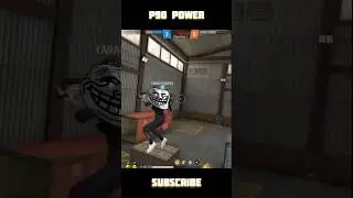 P90 ONE MIN. POWER 😈🌏#foryou#foryoubage #freefirehighlights #freefire