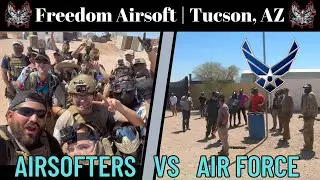 Airsoft Players vs US Air Force | Multi-POV Gameplay