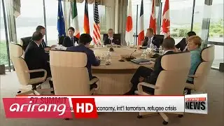 G7 Summit opens with global economy and N. Korea high on agenda