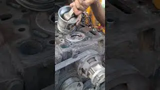 #video JCB 3DX ring piston new model mechanic video