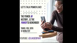 Let's Talk Power Live! with Dr. Tanji Reed-Marshall