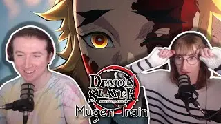 IT'S MOVIE TIME!!! - SISTER REACTS TO DEMON SLAYER - Demon Slayer Mugen Train Movie Reaction/Review