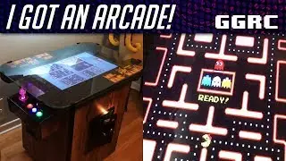 I got a Ms. Pac-Man Arcade Cocktail Table!