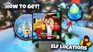 HOW TO GET WINTER SPOTLIGHT Bloxburg Token!! ALL Elf locations (EVENT)