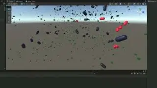 Сделал симулятор эволюции а 3D.