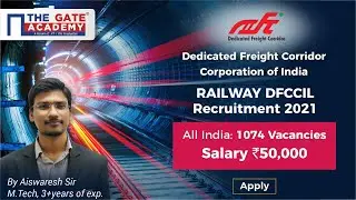 Railway DFCCIL Notification 2021 | DFFCCIL Recruitment 2021 | 1074 DFFCCIL Vacancy | Junior Engineer