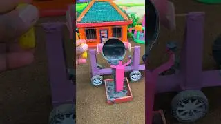 Mini diy tractor handmade making electric piller project video #shorts #youtubeshorts