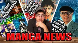 MANGA NEWS ( Mappa Studio,AI Written Manga, and MORE)