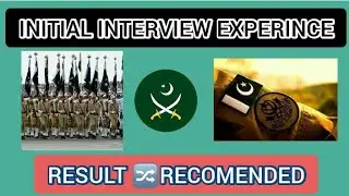 Initial Interview Experience PMA L/C 148.