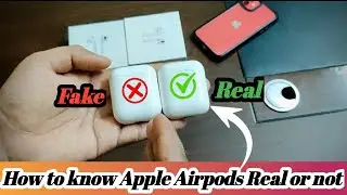 Apple AirPods 2 real or fake | how to check in Hindi