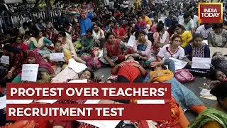 TET Protests 2022: Qualified Students Detained In Bengal Amid Demands For Direct Recruitment