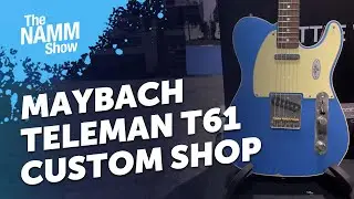 NAMM 2024: Maybach Teleman T61 Custom Shop (Lake Placid Blue Aged) - Sound Demo