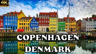 Copenhagen, Denmark: Stunning 4K Aerial View by Drone