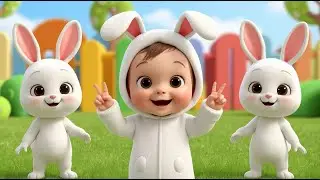 Bouncy Bunnies&rsquo; Hopping Song Time 🐰 | Cute Animal Songs for Kids | Nursery Rhymes & Fun Tunes