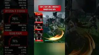 Arknights Endfield RUNS on Ryzen 3 3200G?! 😱 Vega 8 Test! #shorts #arknightsendfield