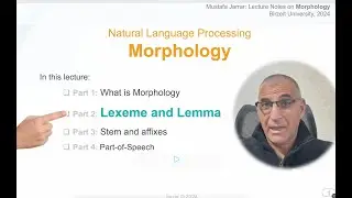 Lexeme and Lemma P2/6