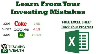 Improving Long-Term Stock Returns (Excel Sheet in Description)
