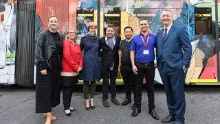 2019 Melbourne Art Trams - launch