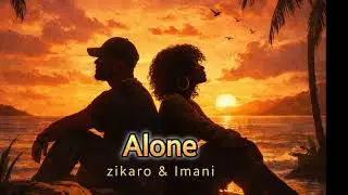 ALONE by Zikaro feat Imani is a soulful reflection on choosing solitude not out of loneliness. 