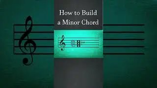 How to Build a Minor Chord | The Soundtrack of History #musictheory #chords #piano #minorchords