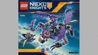 LEGO Nexo Knights 70353 The Heligoyle - instruction timelapse