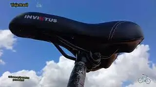 Coloquei banco novo na bicicleta