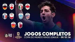AO VIVO: ALEMANHA X JAPÃO | COPA DO MUNDO KINGS LEAGUE 2026 | 3ª RODADA