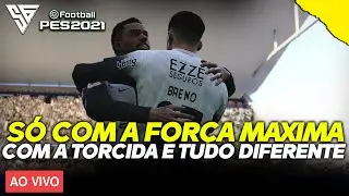 LEVANDO O TIM&Atilde;O COM FOR&Ccedil;A M&Aacute;XIMA PRA BUSCAR - GAMEPLAY PES 2021 - 60 FPS - SADAN GAMER - PC
