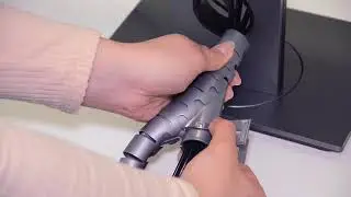 C&oacute;mo utilizar el organizador de cables CableZip&trade; de Fellowes&reg;