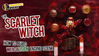 LEGO WANDA MAXIMOFF  |  SCARLET WITCH  -  Wandavision Ending Scene MoC