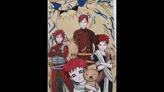 Drawing Gaara of the Sand!